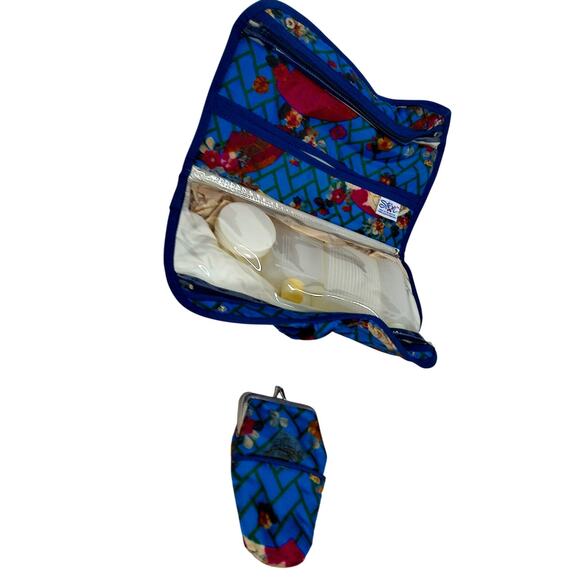 Vintage Star Of California Travel Accessories Toiletry Makeup Bag Cigarette Case - Picture 2 of 10